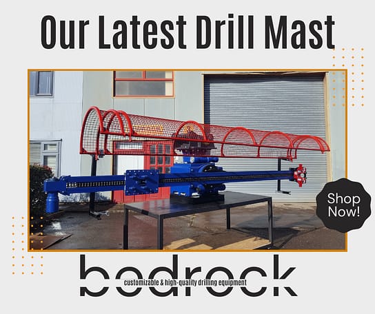 Our latest drill mast