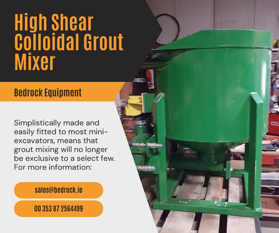 High Shear Colloidal Grout Mixer